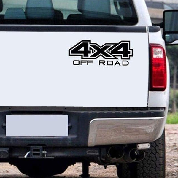 برچسب خودرو مدل آفرود طرح 4X4 کد WIT 29