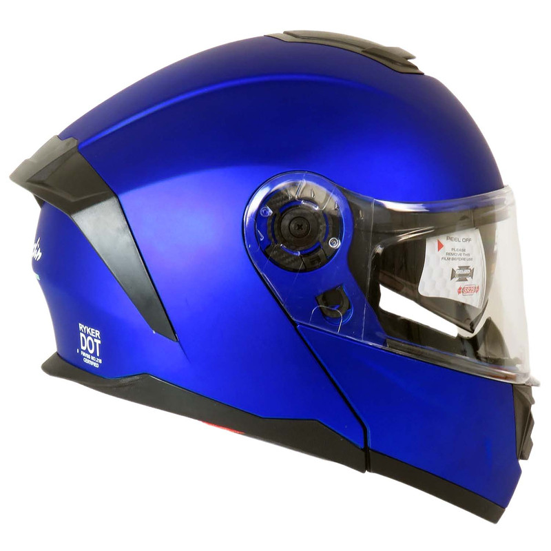 کلاه کاسکت فک متحرک رادین مدل Vortex Blue کد 1941