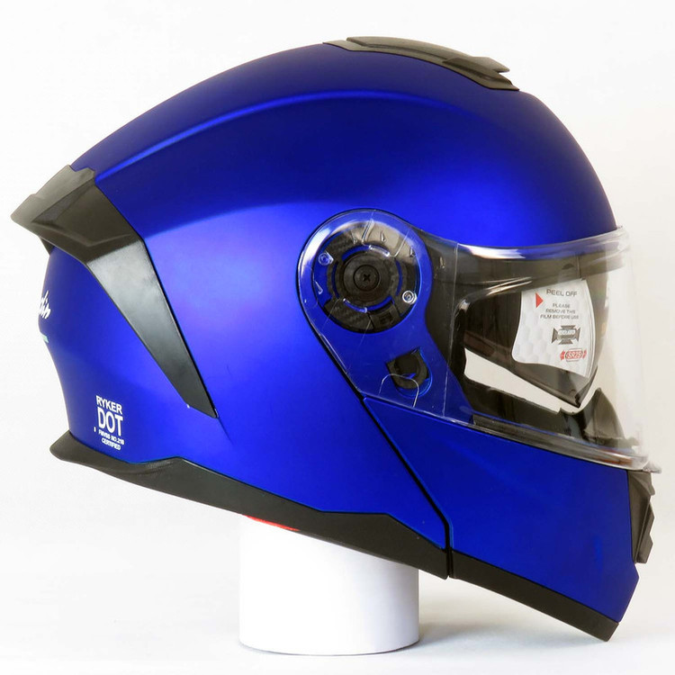 کلاه کاسکت فک متحرک رادین مدل Vortex Blue کد 1941