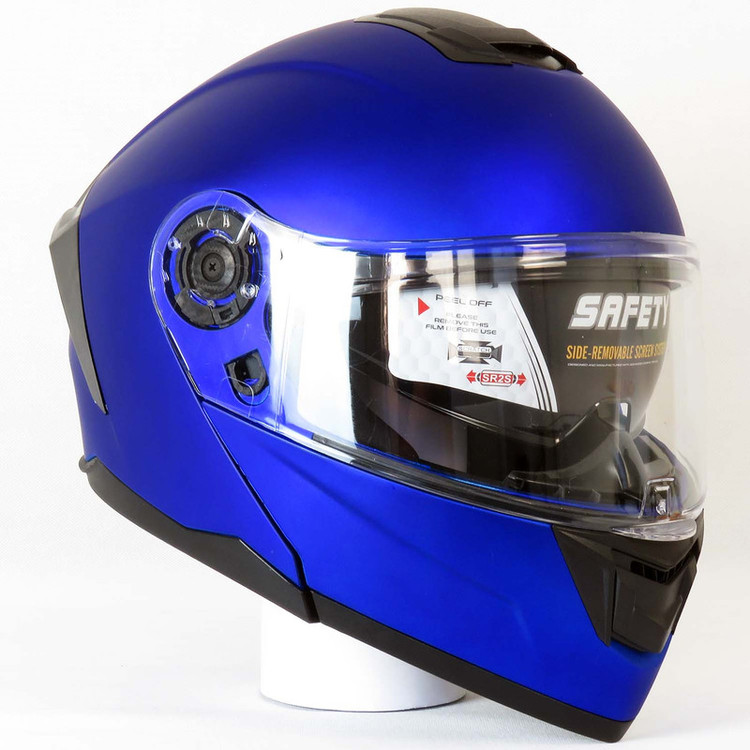کلاه کاسکت فک متحرک رادین مدل Vortex Blue کد 1941