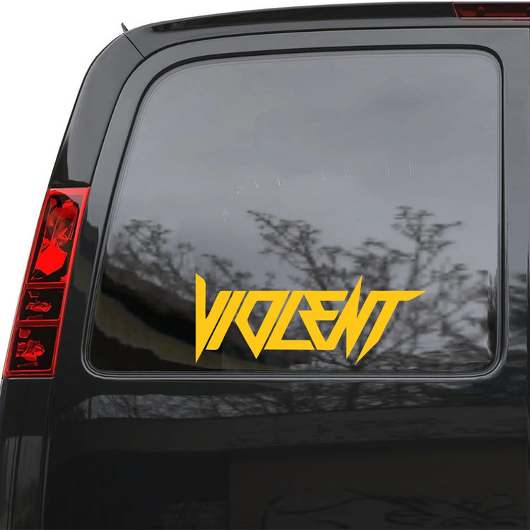 برچسب بدنه خودرو ماتریسیو طرح Violent کد M91