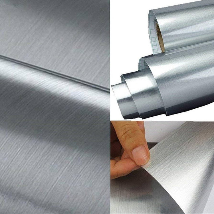 برچسب بدنه خودرو لندمون طرح کروم کد SC001 N رول یک متری