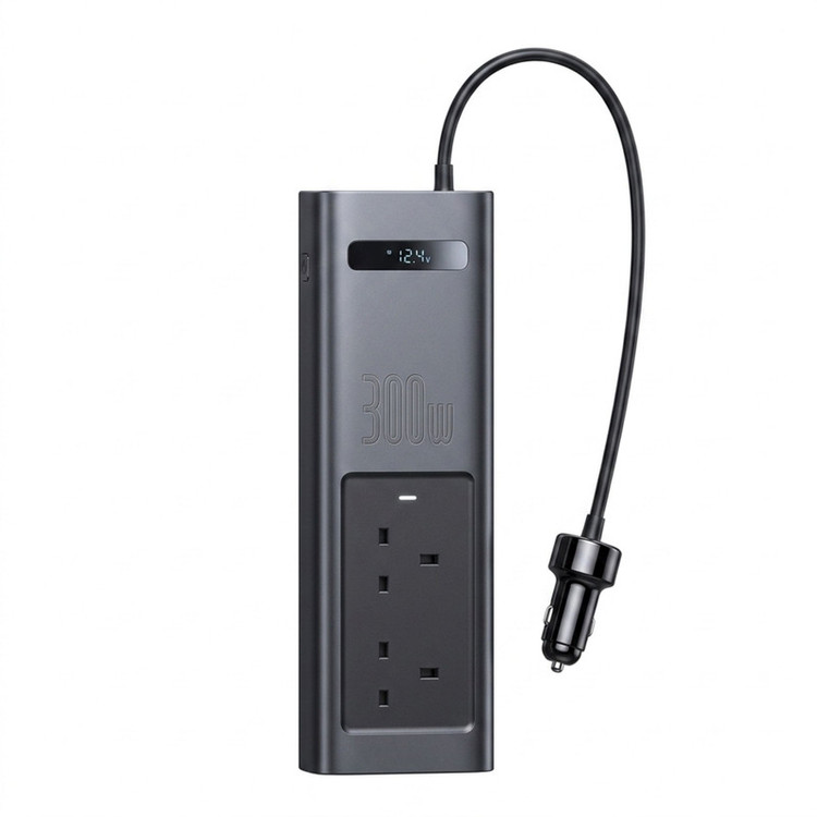 مبدل برق خودرو باسئوس مدل IGBT Power Inverter 300W BS-CI30-02