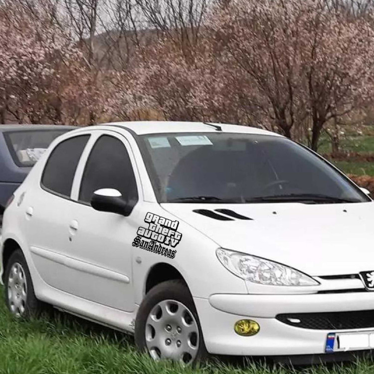 برچسب بدنه خودرو سن آندریاس کد GTA VG02