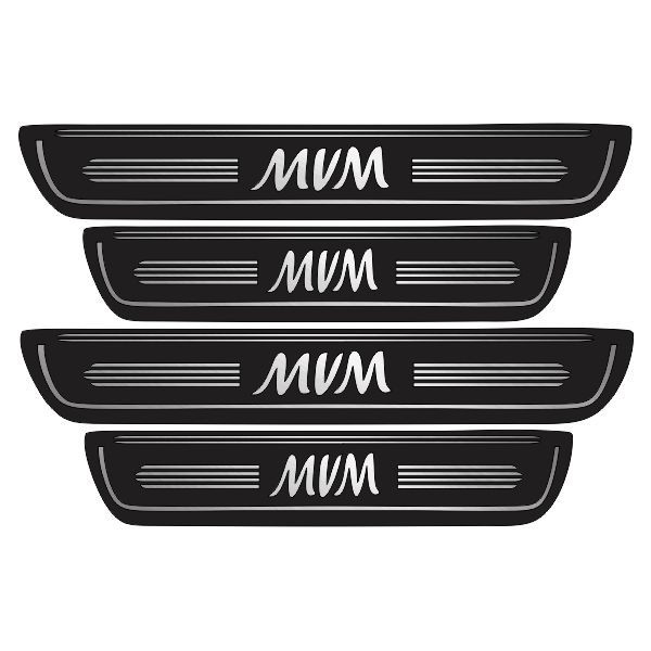پارکابی خودرو آداک مدل چرم کد Pmvm01 مناسب برای ام وی ام مجموعه 4 عددی