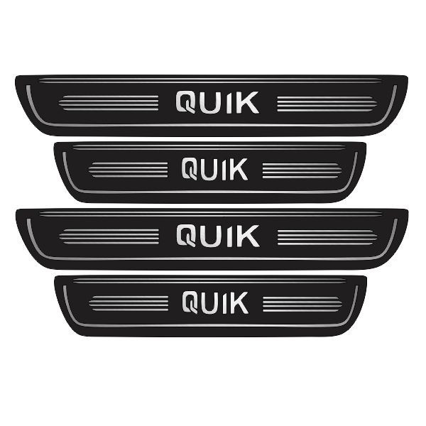 پارکابی خودرو آداک مدل چرم کد PQuik مناسب برای کوئیک مجموعه 4 عددی