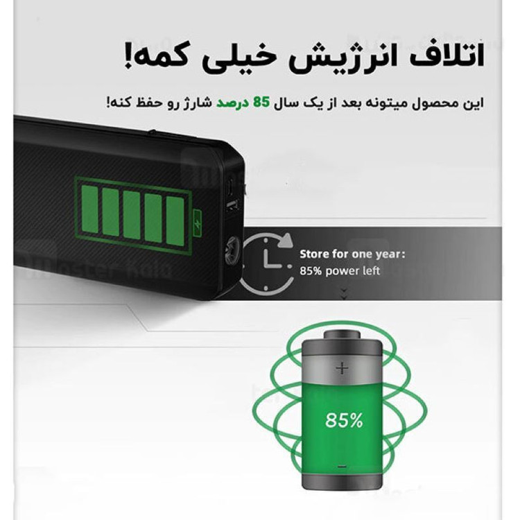 جامپ استارتر و پاوربانک خودرو سونتی می مدل 70Mai Midrive PS06