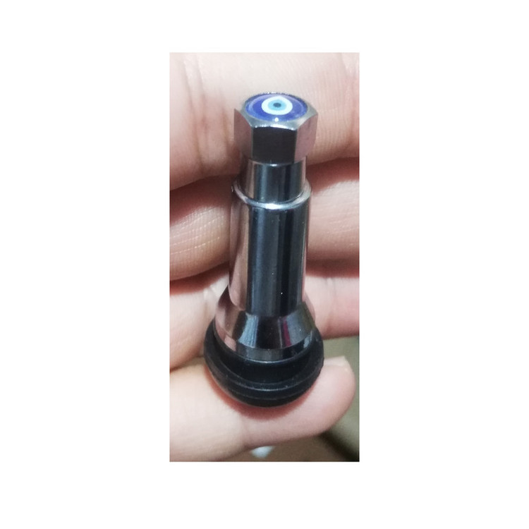 والف لاستیک خودرو طرح کروم استیل مدل elac بسته 4 عددی