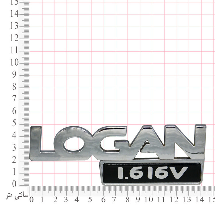 آرم عقب خودرو بیلگین طرح رنو ال 90 لوگان کد Logan1.616v