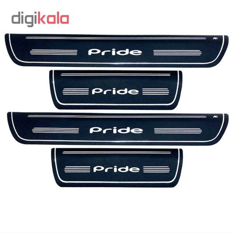 برچسب پارکابی خودرو کد S1 مناسب برای پراید مجموعه 4 عددی