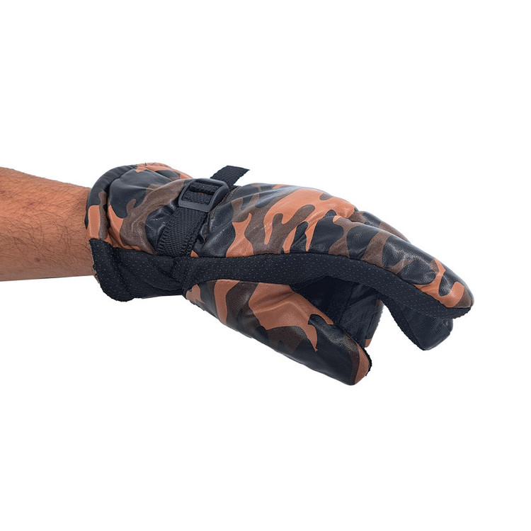 دستکش موتورسواری مدل SPORT-RING طرح چریکی کد 1018
