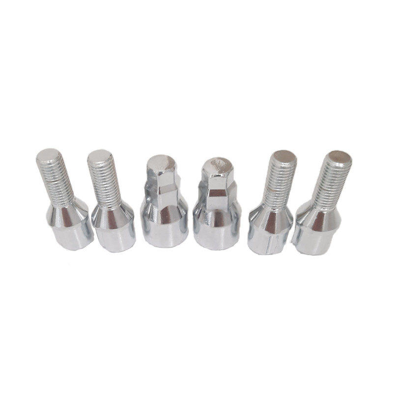 قفل رینگ خودرو ضد سرقت کاربار مدل CarBar_315 مناسب برای MVM X22 بسته 6 عددی