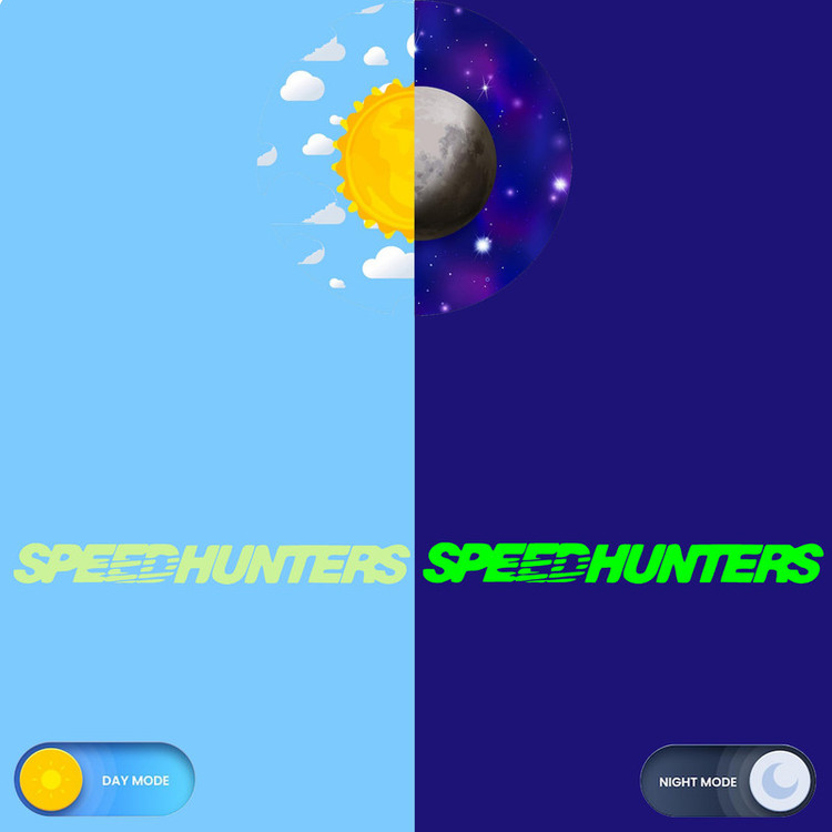 برچسب بدنه خودرو مدل شب تاب طرح SPEEEHUNTERS کدCK