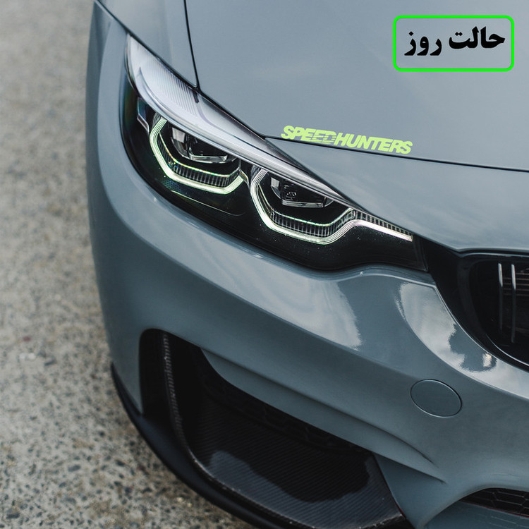 برچسب بدنه خودرو مدل شب تاب طرح SPEEEHUNTERS کدCK