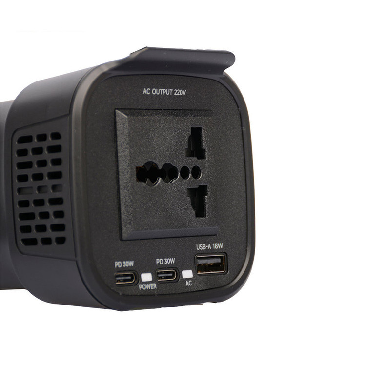 مبدل برق خودرو پاورولوجی مدل POWER INVERTER 150W P150INVBK