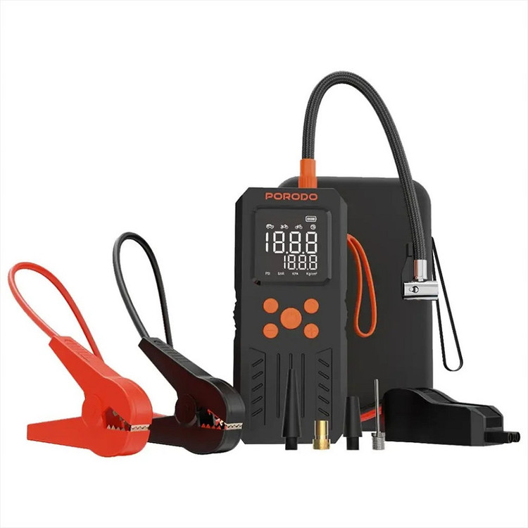 جامپ استارتر و کمپرسور پرودو مدل 4in1 MULTI TOOL PD15KJSPBK