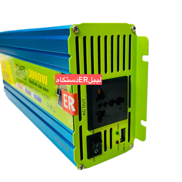 مبدل برق خودرو دیپکینگ مدل12V-24V-TO-220V -3000W-ER