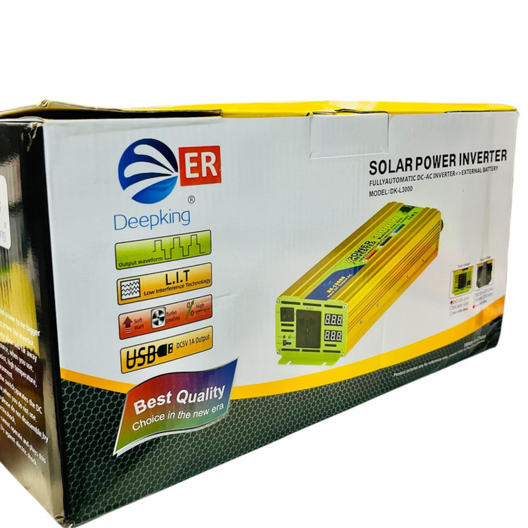 مبدل برق خودرو دیپکینگ مدل12V-24V-TO-220V -3000W-ER