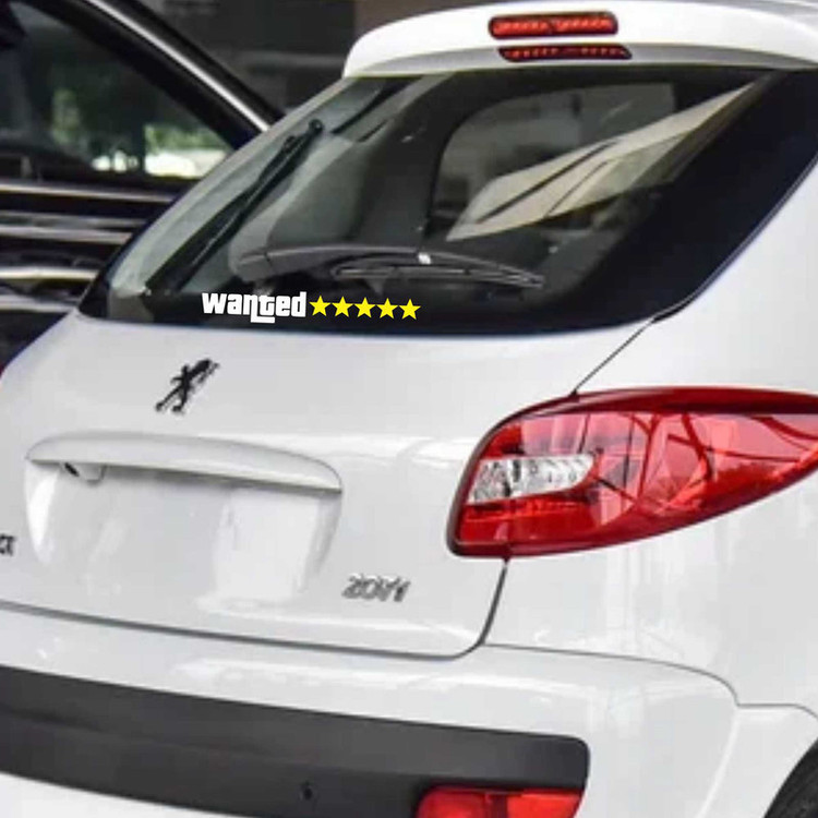 برچسب بدنه خودرو طرح GTAWANTED کد VG01