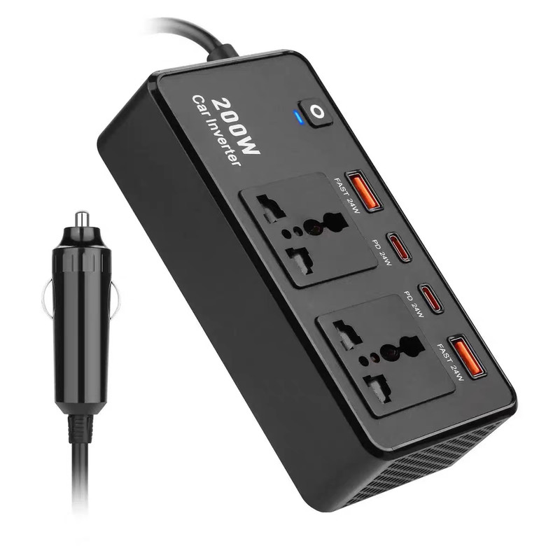 مبدل برق خودرو 200 وات مدل SB-200