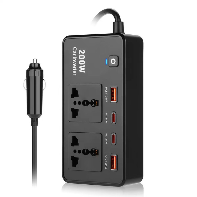 مبدل برق خودرو 200 وات مدل SB-200