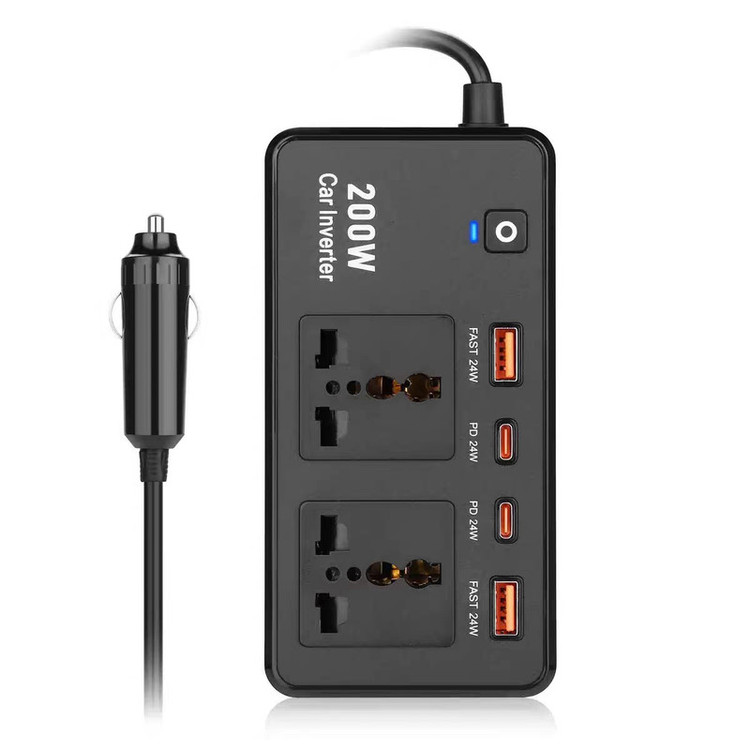 مبدل برق خودرو 200 وات مدل SB-200