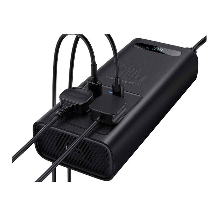 مبدل برق خودرو باسئوس مدل Power Inverter 500W