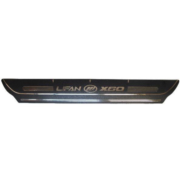 برچسب پارکابی خودرو طرح چرم کد LI60 مناسب برای لیفان X60 بسته 4 عددی