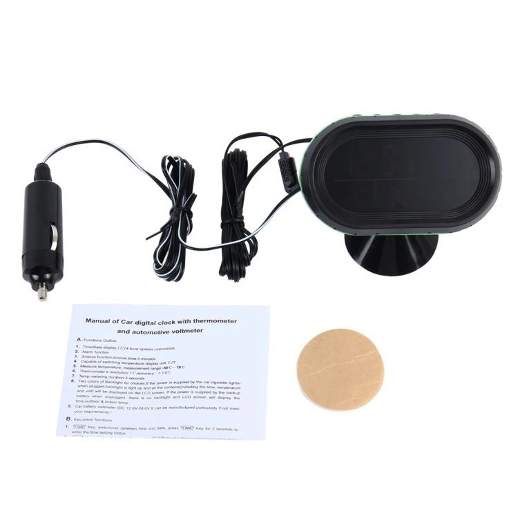 ساعت دیجیتال خودرو وی اس تی مدل 7009V