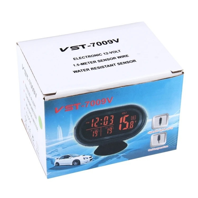 ساعت دیجیتال خودرو وی اس تی مدل 7009V