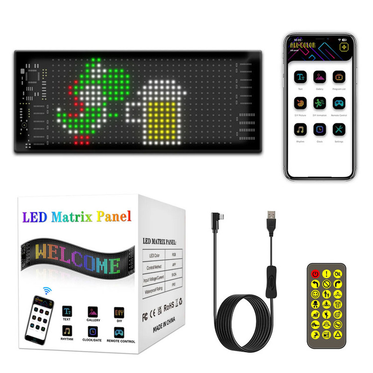 نمایشگر منعطف ال ای دی خودرو کد M112