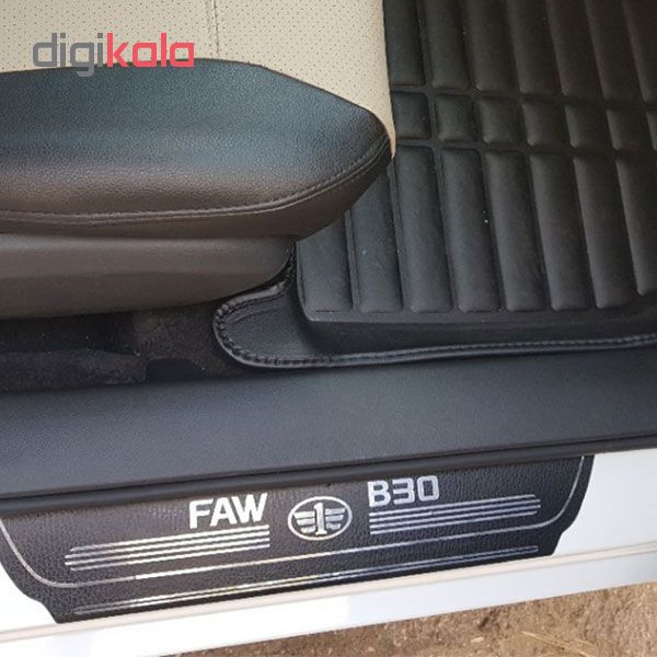 برچسب پارکابی خودرو کد SK30 مناسب برای بسترن B30 مجموعه 4 عددی
