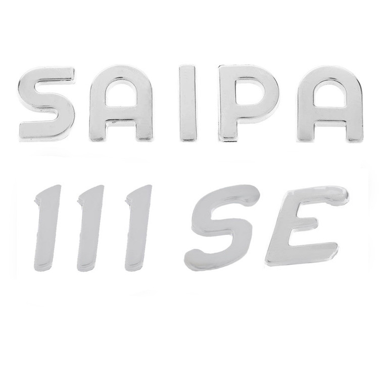 آرم صندوق عقب خودرو بیلگین مدل Sp-111SE مناسب برای پراید مجموعه 2 عددی