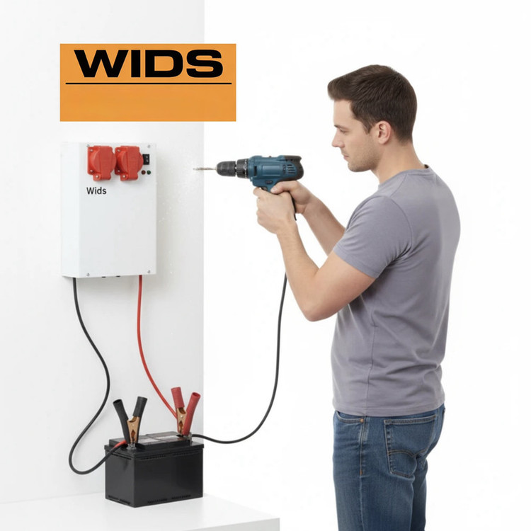 مبدل برق خودرو ویدز مدل12V-TO-220V-1200W