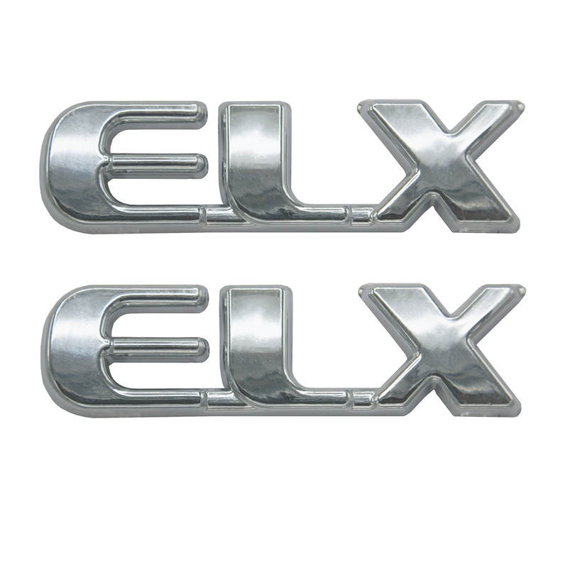 آرم بغل گلگیر خودرو بیلگین طرح ای ال ایکس مدل elx2 مناسب برای سمند  بسته 2 عددی