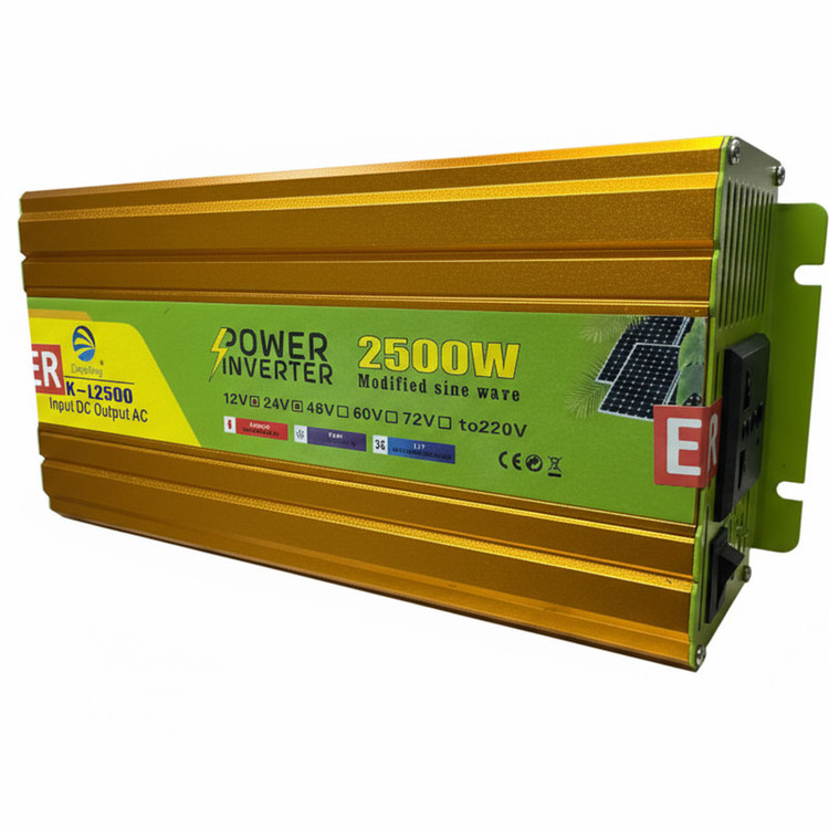 مبدل برق خودرو دیپکینگ مدل12V-24V-TO-220V -2500W-ER