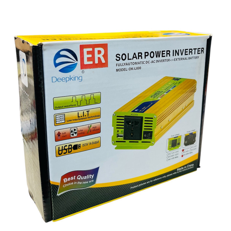 مبدل برق خودرو دیپکینگ مدل -12V-TO-220V -600W