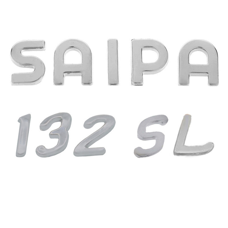 آرم صندوق عقب خودرو بیلگین مدل Sp-132SL مناسب برای پراید مجموعه 2 عددی