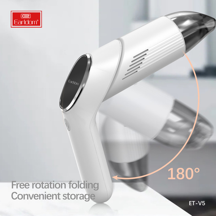 جارو شارژی خودرو ارلدام مدل Car Vacuum Cleaner V5