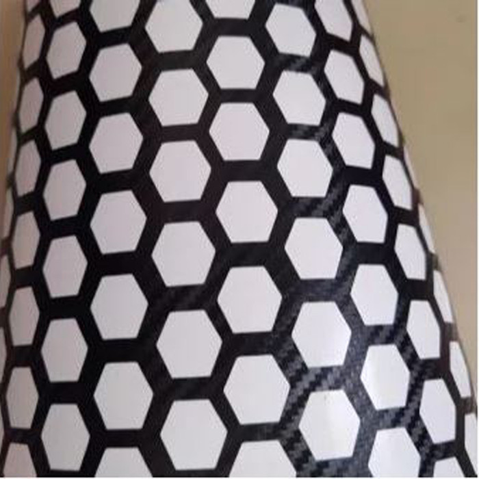 برچسب چراغ خودرو اسپرت غدیر طرح Hexagon کد01