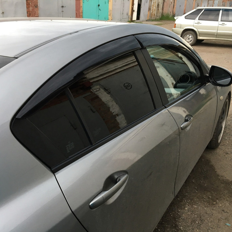 بادگیر شیشه مزدا مدل BBW1-V4-530 مناسب برای خودرو مزدا۳نیو بسته ۴ عددی