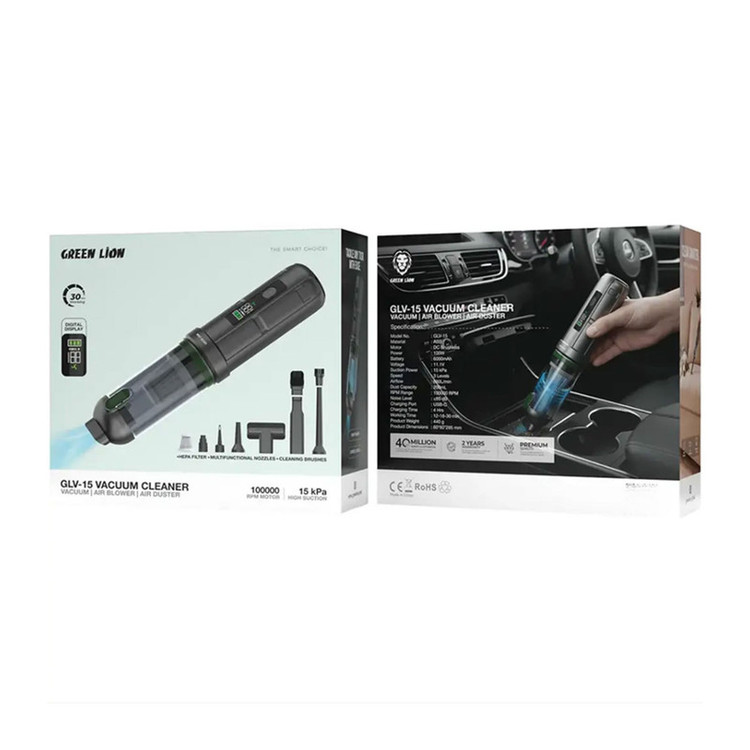 جاروشارژی چندکاره گرین لاین مدل GLV-15