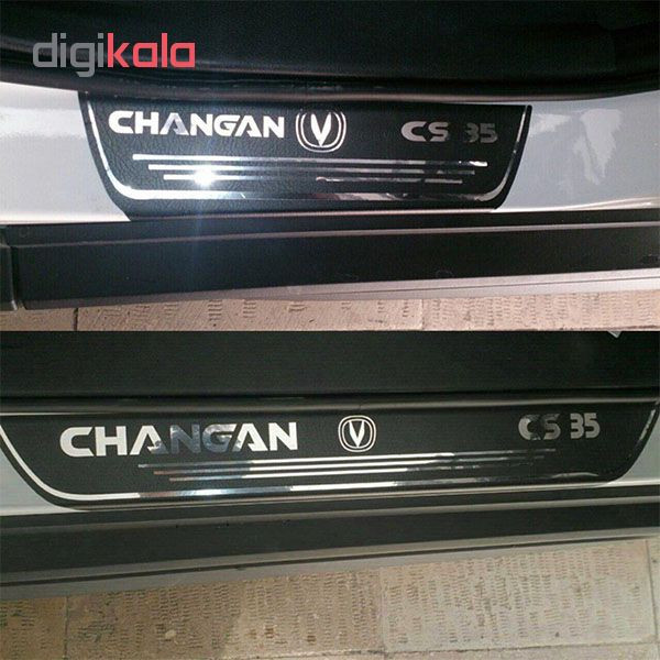 برچسب پارکابی خودرو کد SK016 مناسب برای چانگان cs35 مجموعه 4 عددی