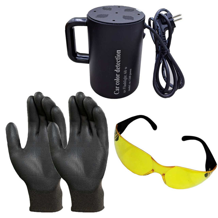 چراغ قوه یووی مدل کارشناسی رنگ خودرو مدل UV-1260 POWER
