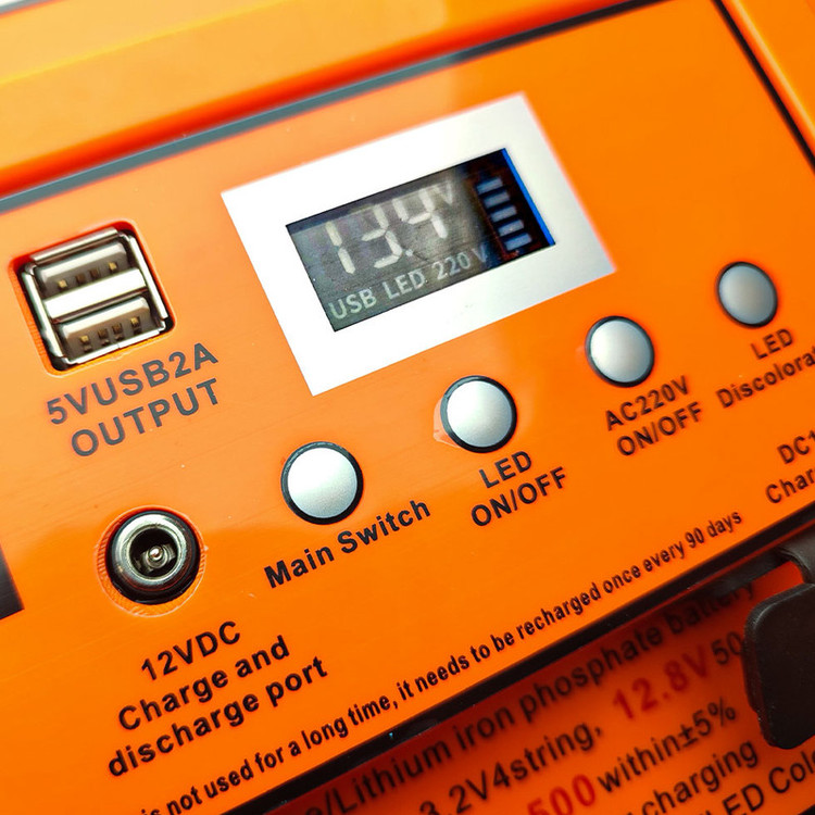 باتری اضطراری قابل حمل مدل 500W-220v