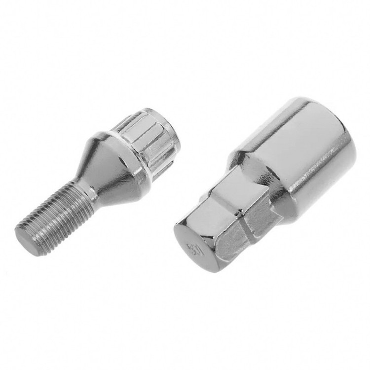 پیچ چرخ و رینگ ضد سرقت خودرو چیکال مدل P-342 مناسب برای رنو L90 مجموعه 6 عددی