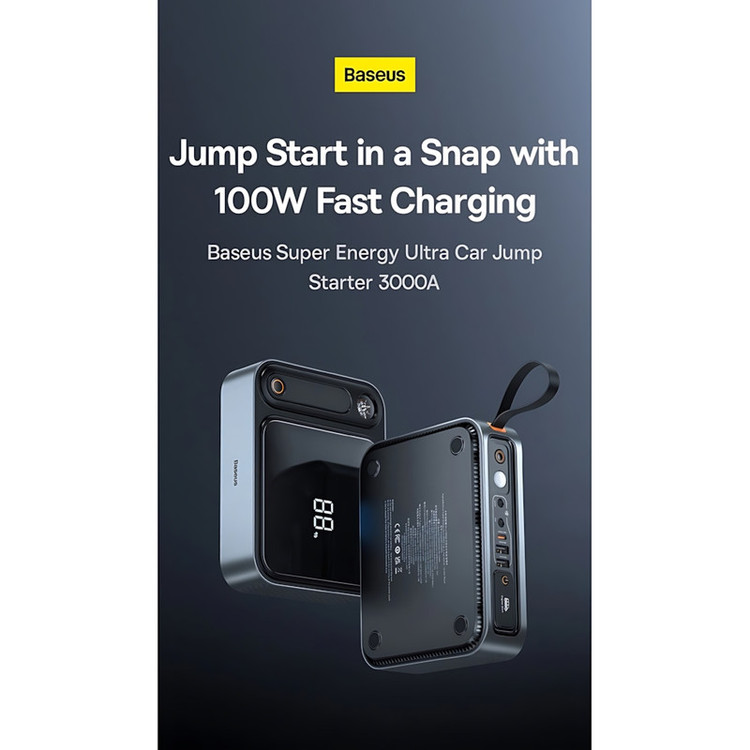 جامپ استارتر خودرو بیسوس مدل B-Energy Ultra