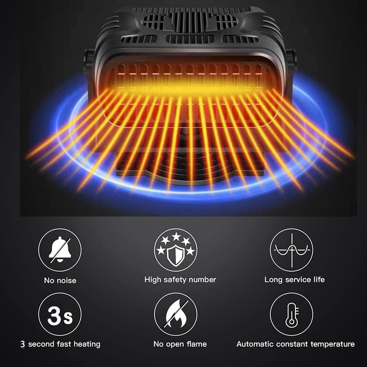 بخاری فندکی خودرو مدل CC2-12V