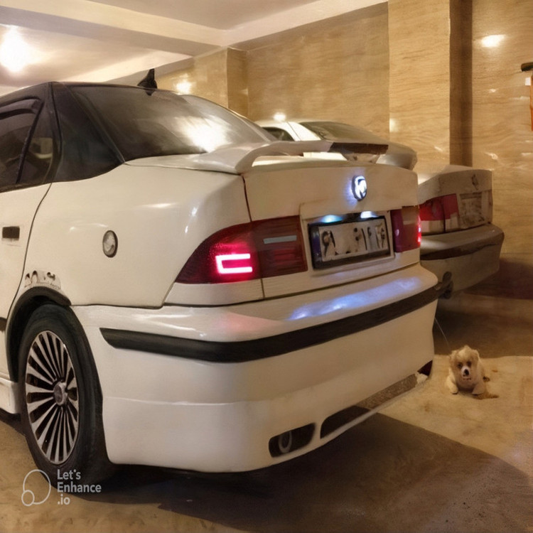 بال عقب خودرو طرح shine مناسب برای سمند