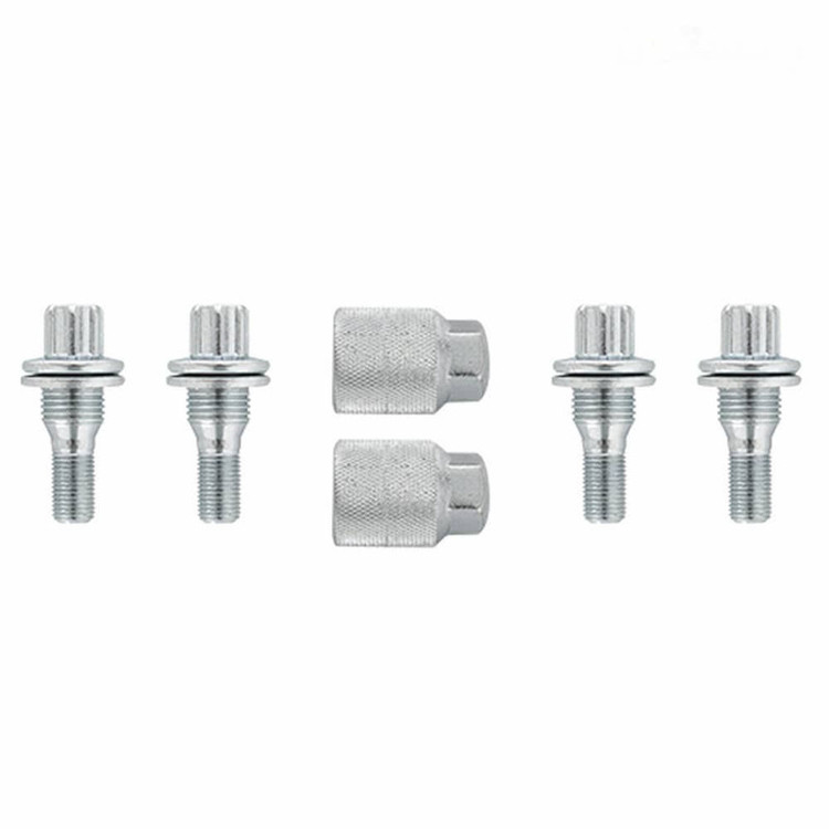 پیچ چرخ و رینگ ضد سرقت خودرو چیکال مدل M-58 مناسب برای تارا مجموعه 6 عددی